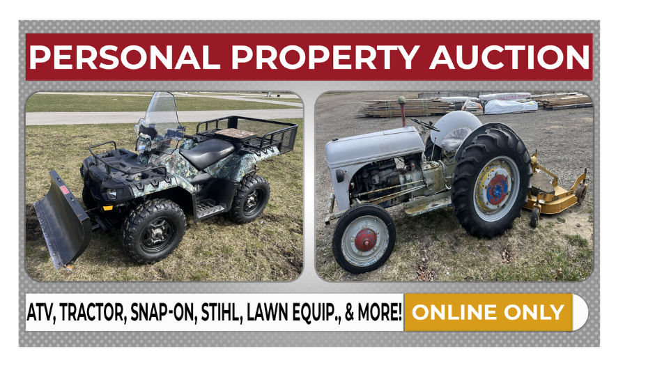 Personal Property Online Auction Bidding Ends Tonight Rowley Auctions