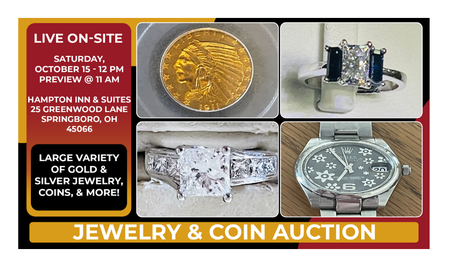 Jewelry Coin Auction Live Rowley Auctions