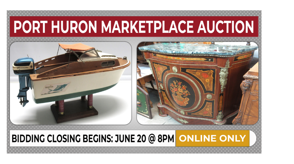 Port Huron Marketplace Online Auction Bidding Ends Tonight! Rowley