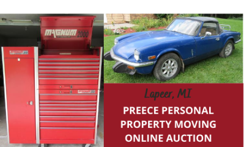 Online Moving auction michigan
